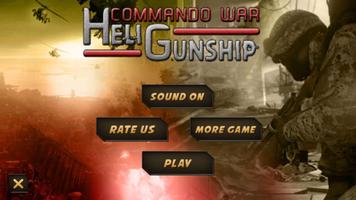 Heli Gunship Commando War poster
