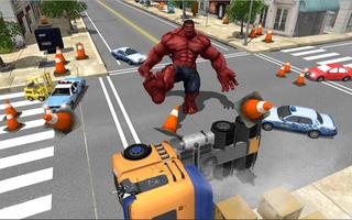 Monster Bulk Hero: City Battle ภาพหน้าจอ 1