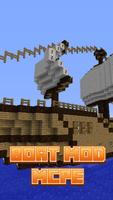 Boat Mod For MCPE. ポスター