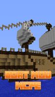 Barco Mod Para MCPE. Cartaz