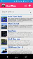 1 Schermata Boat Mod For MCPE.