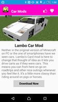 カーmodのMCPE。 スクリーンショット 2