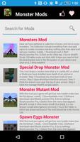 Monster Mod For MCPE. syot layar 2