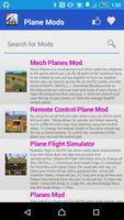 Plane Mod Para MCPE. imagem de tela 1