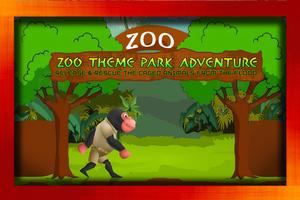 Zoo Theme Park Adventure Affiche
