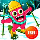 Monster Ski : Winter Skiing APK