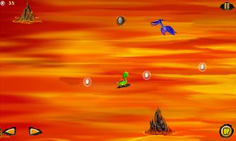 Rocking Surf Dinosaur : Lava capture d'écran 3