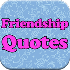 Phrases d'amitié pour un ami icône