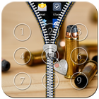 Bullet Passcode Zipper Lock icône
