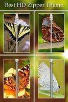 Butterfly Zipper Lock Poster