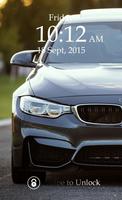 Car Keypad Screen Lock Theme Affiche