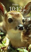 Poster Deer Keypad Screen Lock Theme