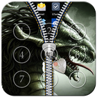 Dragon Zipper Lock أيقونة