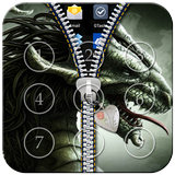 Dragon Zipper Lock أيقونة