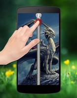 Dragon Zipper Lock تصوير الشاشة 1
