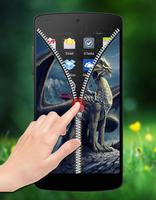 Dragon Zipper Lock تصوير الشاشة 3