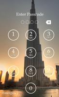 Dubai Passcode Lock Screen capture d'écran 1