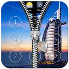 Dubai Zipper Lock ikon