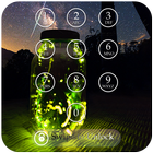 Fireflies Keypad Lock Screen Zeichen