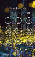 Fireflies Keypad Lock Screen screenshot 1