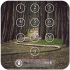 Forest Keypad Lock Screen-icoon