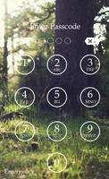 Forest Keypad Lock Screen تصوير الشاشة 3