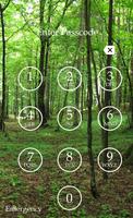 Forest Keypad Lock Screen تصوير الشاشة 1