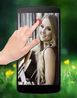 Girlfriend Photo Zipper Lock poster