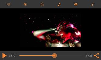 Video Player HD : MP4/FLV/3GP captura de pantalla 1