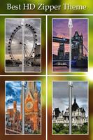 London Zipper Lock poster