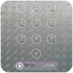 Metal Keypad Screen Lock Skin