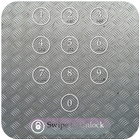 Metal Keypad Screen Lock Skin icono
