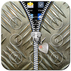 Metal Passcode Zipper Lock أيقونة