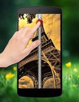 Paris Zipper Lock تصوير الشاشة 1