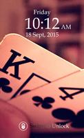 Poker Keypad Screen Lock Skin poster