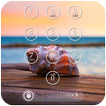 Sea Shell Keypad Lock Screen