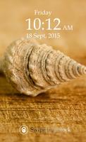 Sea Shell Keypad Lock Screen Cartaz