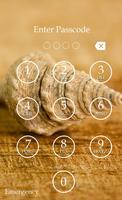 Sea Shell Keypad Lock Screen スクリーンショット 1