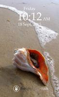 Sea Shell Keypad Lock Screen screenshot 2