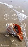 Sea Shell Keypad Lock Screen ảnh chụp màn hình 3