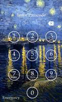 Starry Night Passcode Lock ảnh chụp màn hình 1