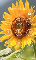 Sunflower Keypad Screen Lock captura de pantalla 1