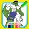Coloring book for super hero APK