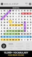 Heroes topic for Word Search poster