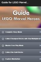 Guide for LEGO Marvel Heroes Cartaz