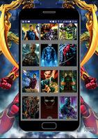 Marvel Heroes Wallpapers - Heróis da Marvel HD Ekran Görüntüsü 1