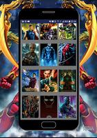 Marvel Heroes Wallpapers - Heróis da Marvel HD capture d'écran 1