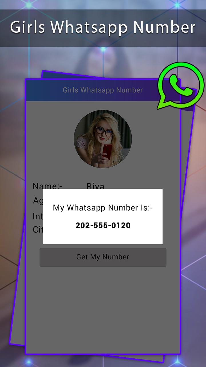 Girls Whatsapp Number capture d'écran 3.