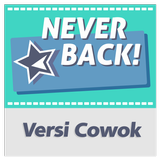 Novel Never Back! - Versi Cowok ikona