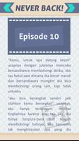 Novel Never Back! - Versi Cowok screenshot 3